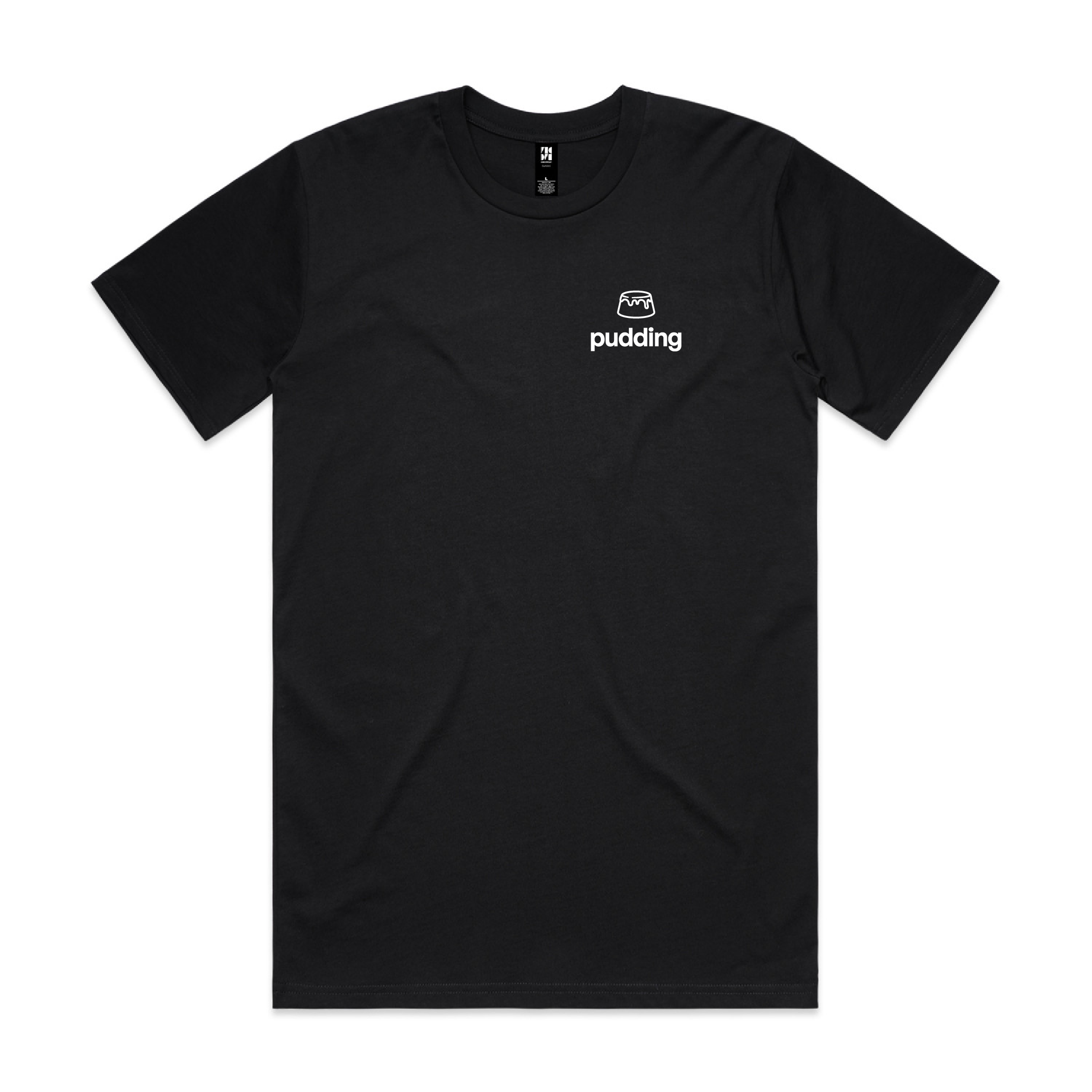 Pudding Club Staple Tee - Black (PPS.26.V01)